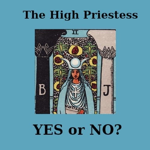 High Priestess Tarot yes or no