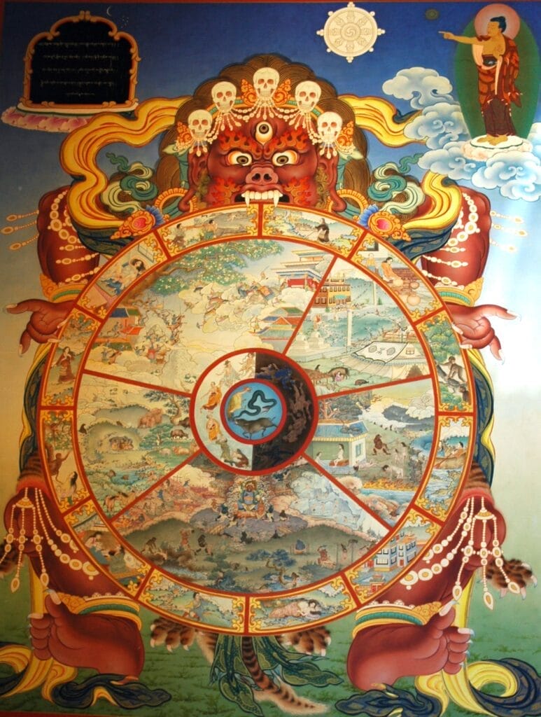 the six spiritual realms of buddhism