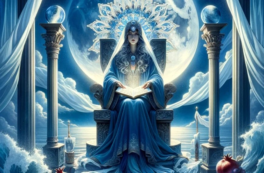 high priestess tarot card as emotions