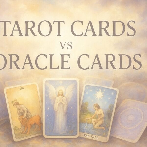 oracle cards vs tarot cards