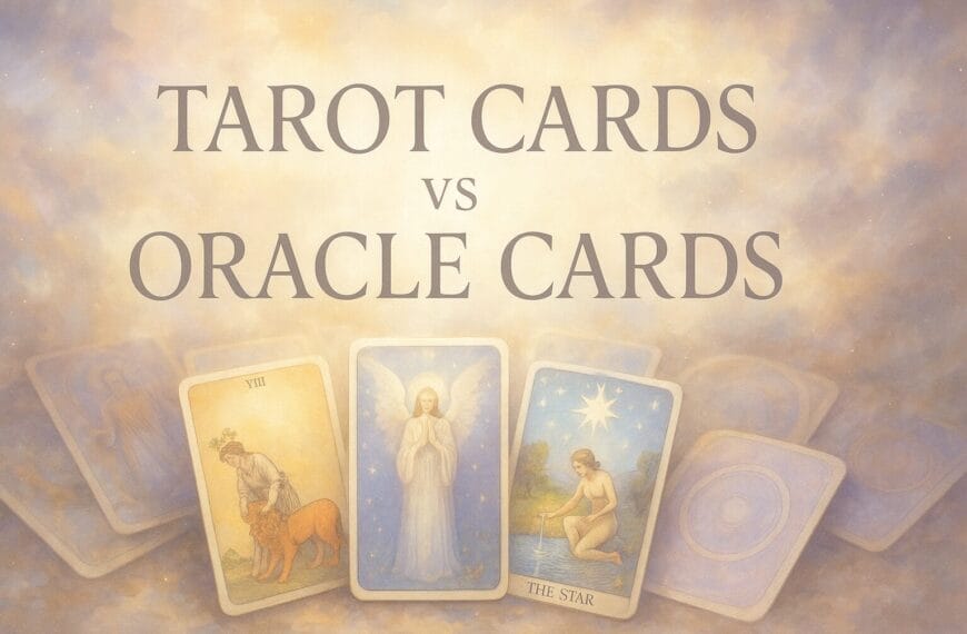 Oracle Cards vs Tarot Cards: Understanding the Key Differences